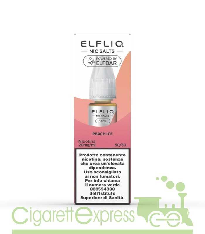 ElfLiq - Liquido pronto 10ml Nic Salts - Powered by Elf Bar -  Cigarettexpress - Sigarette elettroniche